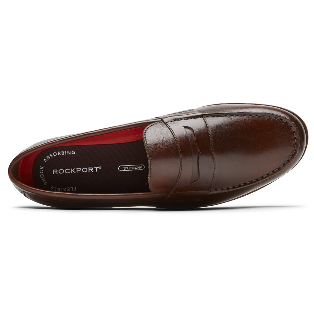 Rockport Loafers Herre Brune - Classic Lite 2 Penny - LIHC37520